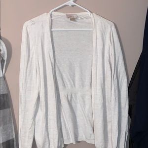 NWOT Ann Taylor Cream Cardigan